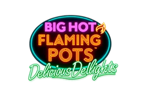 Big Hot Flaming Pots Delicious Delights